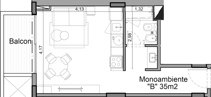 Monoambiente B