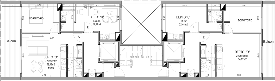 Plano Piso 13