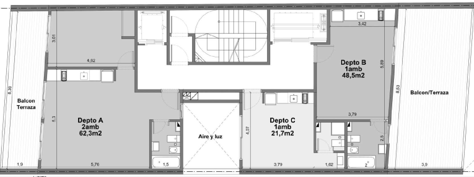 Plano Piso 14